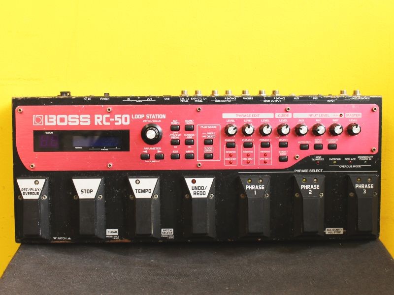 Pédale d'effet BOSS RC-300 Effector Loop Station Looper pour guitare