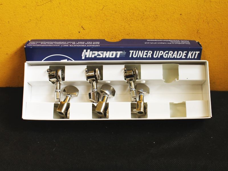 Machine heads Hipshot Grip-Lock 6-in-Line Locking